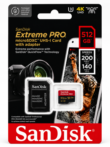 SanDisk 512 GB Black