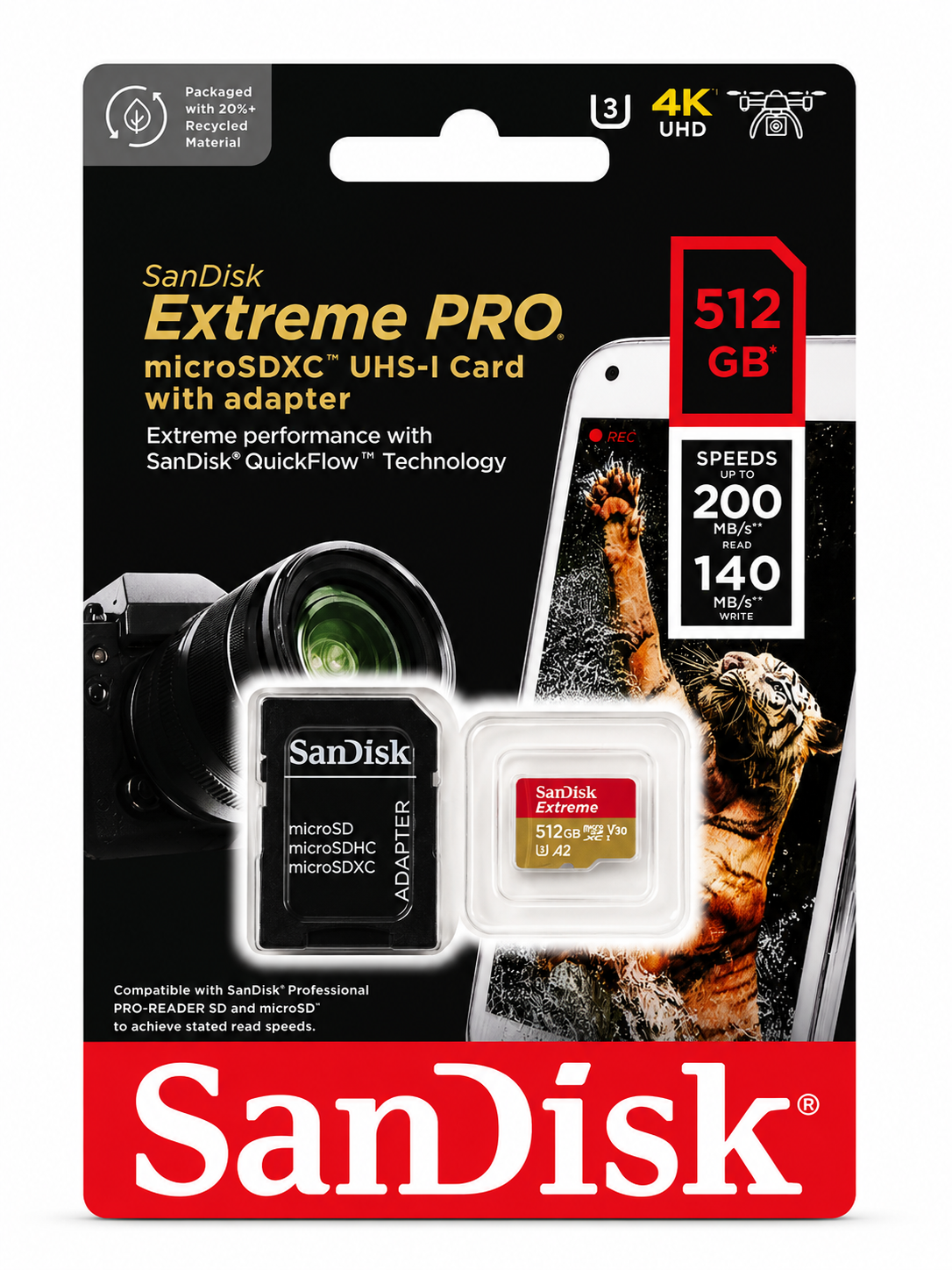 SanDisk 512 GB Gold