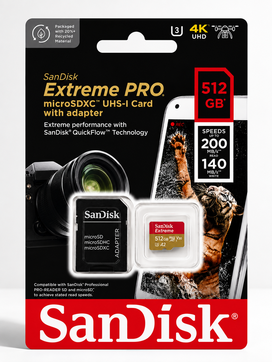 SanDisk 512 GB Gold